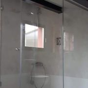 Cristalerías Crespo Decoración mampara de ducha especial