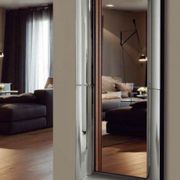 Cristalerías Crespo Decoración espejo con marco de espejo curvo