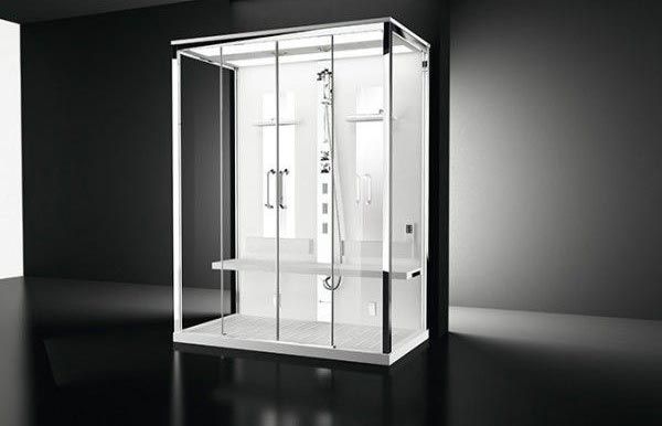 Cristalerías Crespo Decoración cabina para ducharse