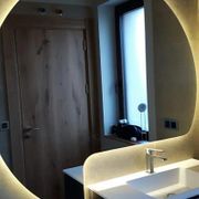Cristalerías Crespo Decoración espejo moderno para baño