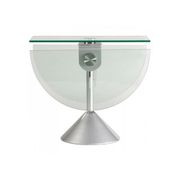 Cristalerías Crespo Decoración mesa de cristal redonda para comedor