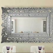 Cristalerías Crespo Decoración espejo de estilo veneciano
