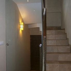 Cristalerías Crespo Decoración escaleras con cerramientos