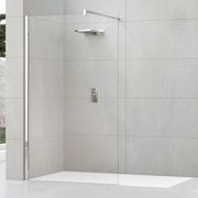 Cristalerías Crespo Decoración mampara de ducha panel fijo 